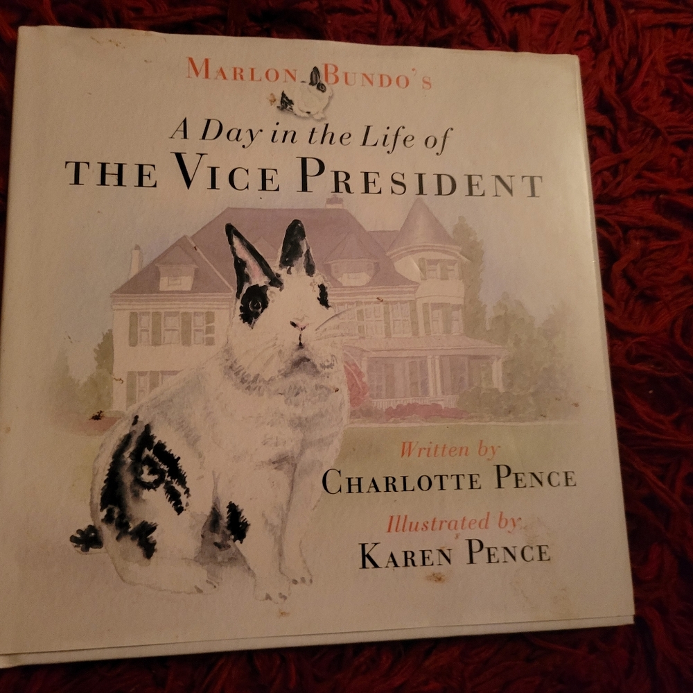 Hardcover Day in the life of the Vice President  by Charlotte Pence